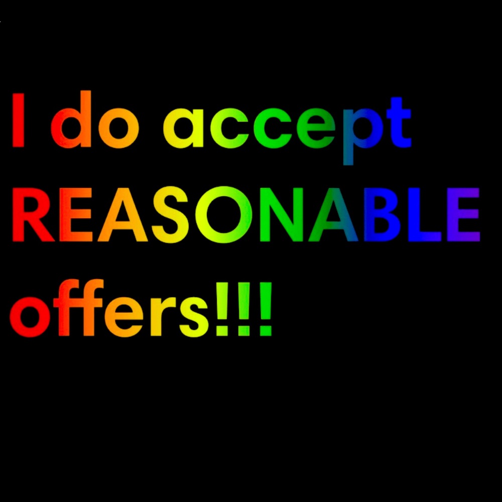 Offers welcomed! Bundle to save BIG!!!